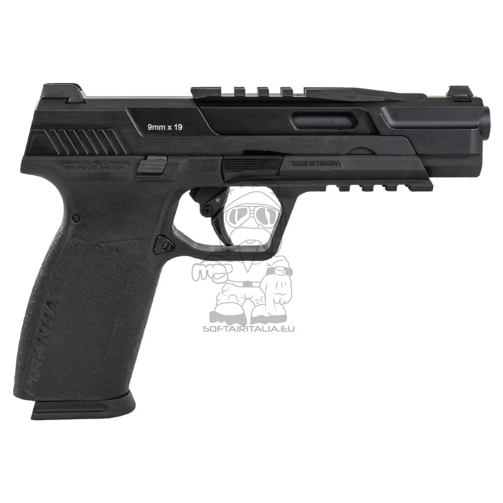 Pistola a gas Piranha Tr nera di G&G