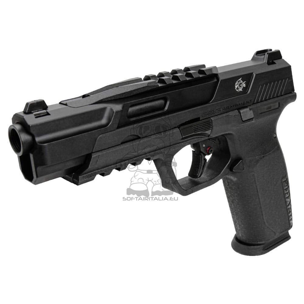 Pistola a gas Piranha Tr nera di G&G