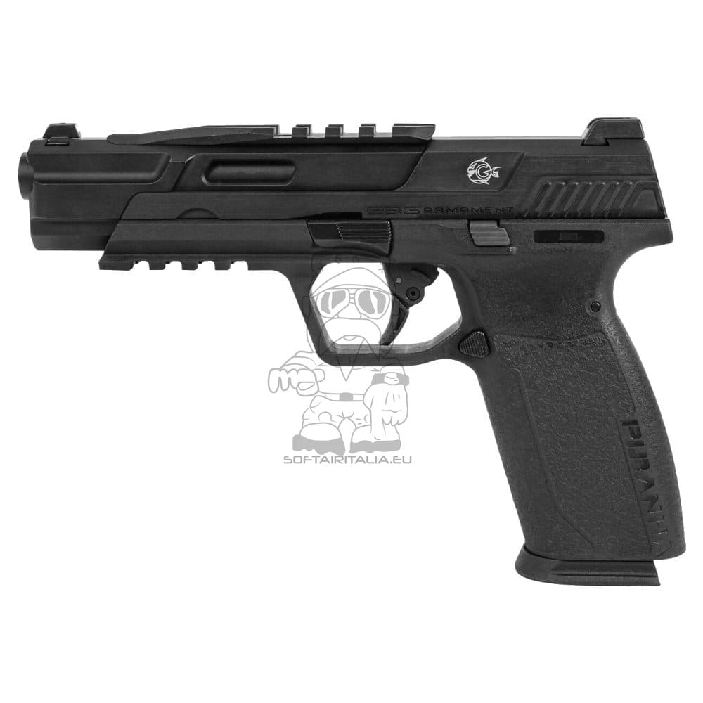 Pistola a gas Piranha Tr nera di G&G