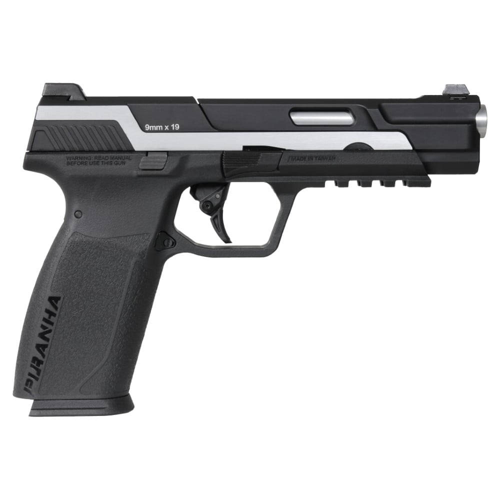 Pistola a gas Piranha Mk I argento di G&G