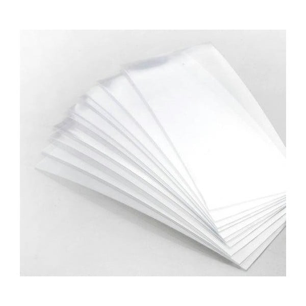 Guaine termoretraibili trasparenti 5,5x20mm set 10 pezzi