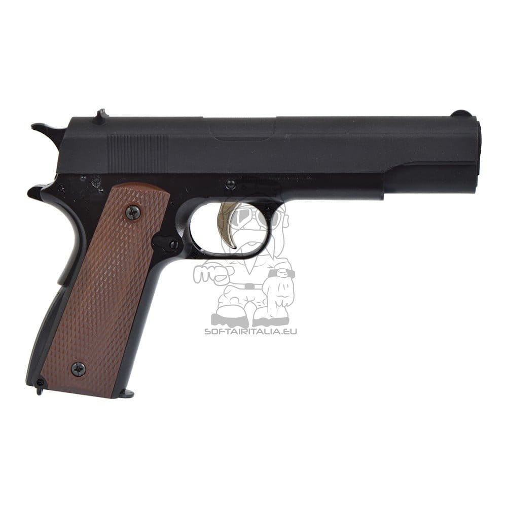 Pistola a molla nera di HFC