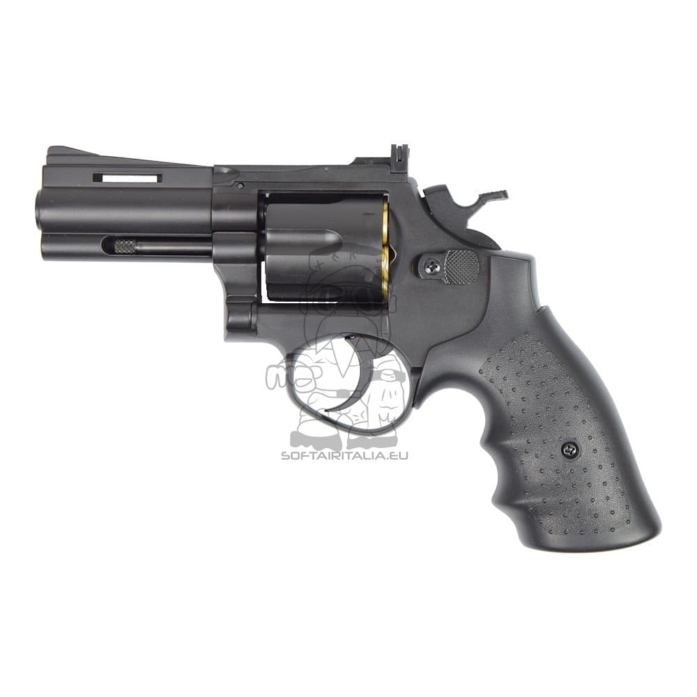 Revolver a gas 3,5 pollici nero di HFC