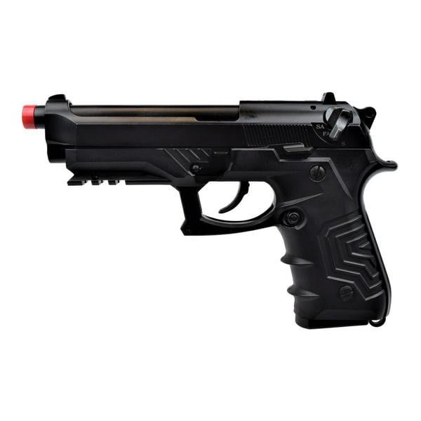 Pistola a gas HG-173 semi/full auto nera di HFC