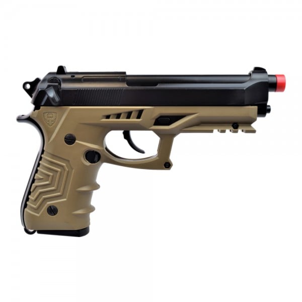 Pistola a gas scarrellante Hg-173 Tan di HFC