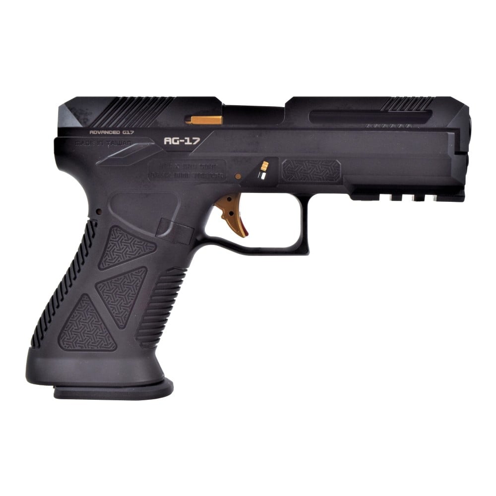 Pistola a gas G17 nera di HFC