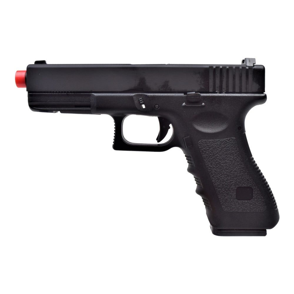 Pistola a gas G17 Half Metal nera di HFC