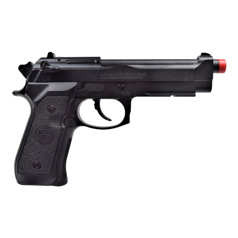 Pistola a gas scarrellante half metal nera di HFC