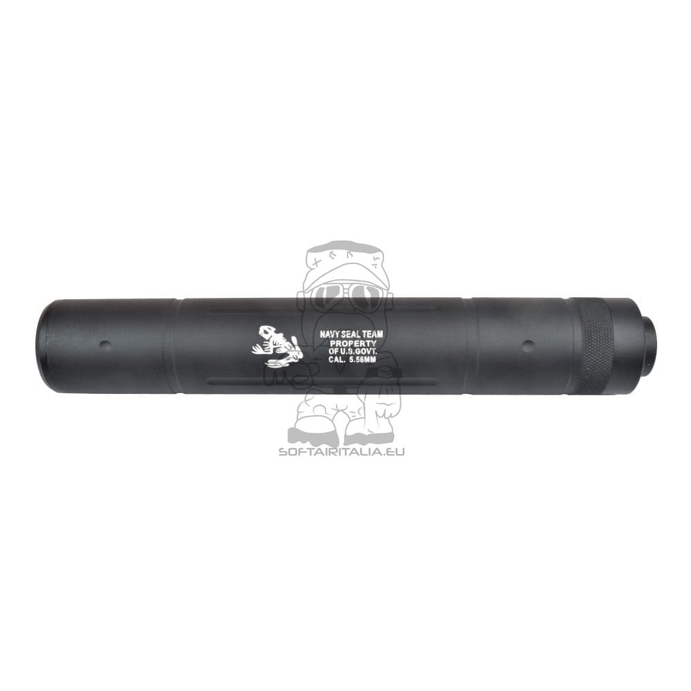 Silenziatore tipo A 195mm x 30mm per softair di CYMA