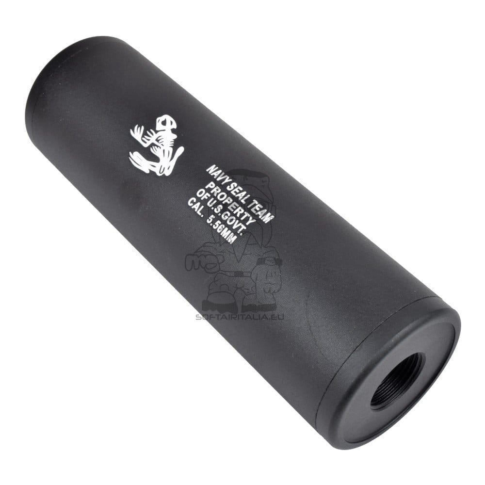 Silenziatore tipo A 110x35mm per softair di CYMA