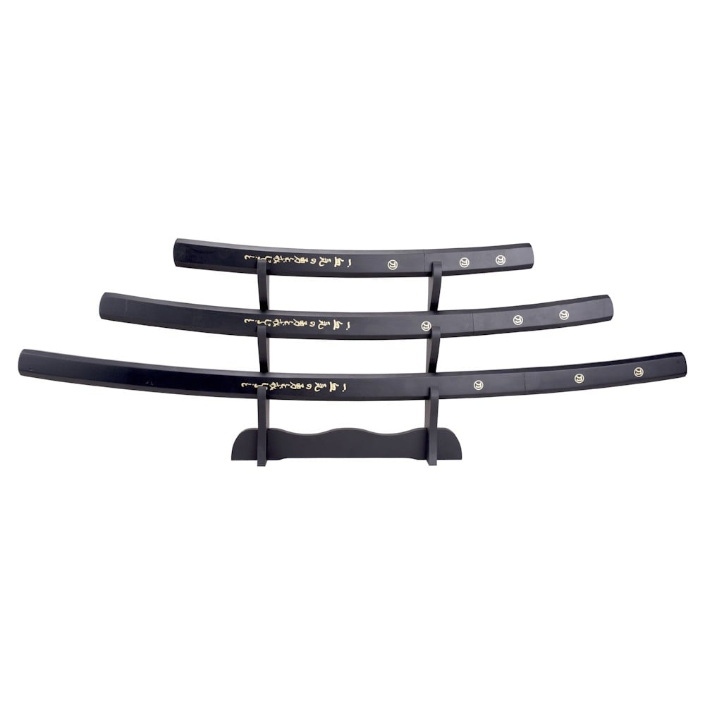 Set 3 Katane Ornamentali Goemon Ishikawa (Lupin) Nere