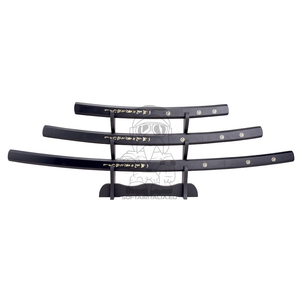 Set 3 Katane Ornamentali Goemon Ishikawa (Lupin) Nere