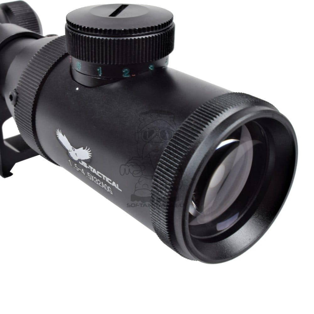 Ottica zoom 1.5X - 4.5X con lente da 32mm di JS-TACTICAL