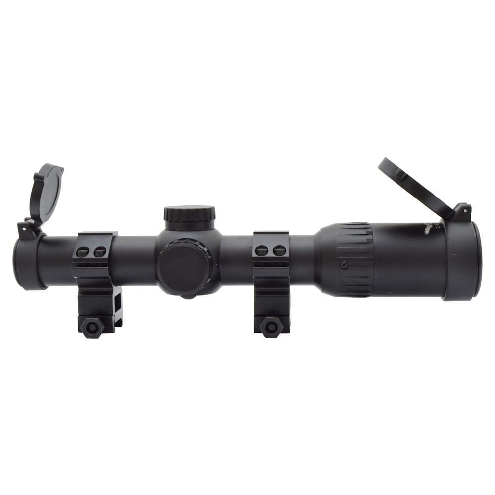 Ottica Long Eye Relief Zoom 1-8x24mm Nera di JS-TACTICAL
