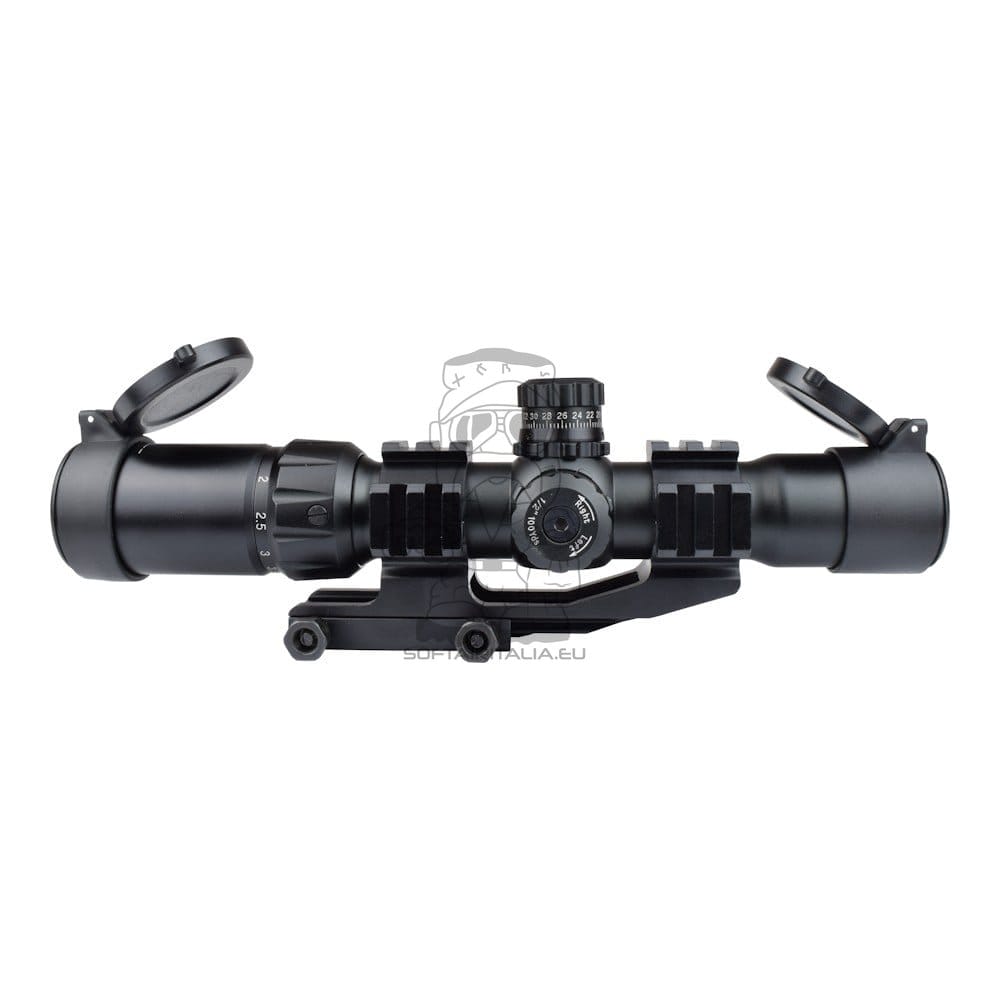Ottica zoom 1.5x-4x con lente da 30mm di JS-TACTICAL