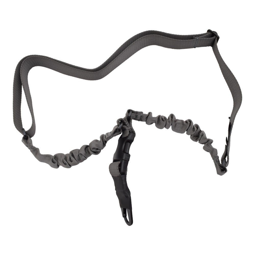 Cinghia a 1 punto Bungee Wolf Grey di JS-TACTICAL