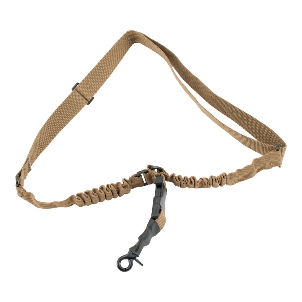 Cinghia a 1 punto Bungee Coyote Brown di JS-TACTICAL