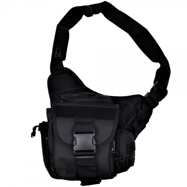 Borsa tattica da spalla nera di JS-TACTICAL