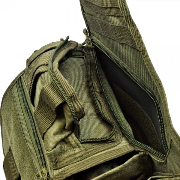 Borsa Tattica da Spalla Verde di JS-TACTICAL