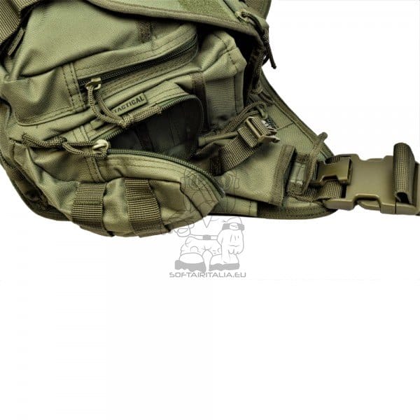 Borsa Tattica da Spalla Verde di JS-TACTICAL