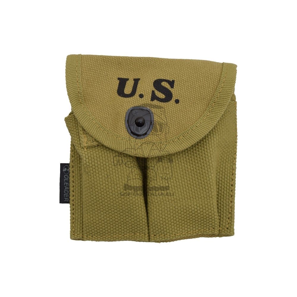 Tasca porta caricatore doppia per M1 Khaki di JS-TACTICAL
