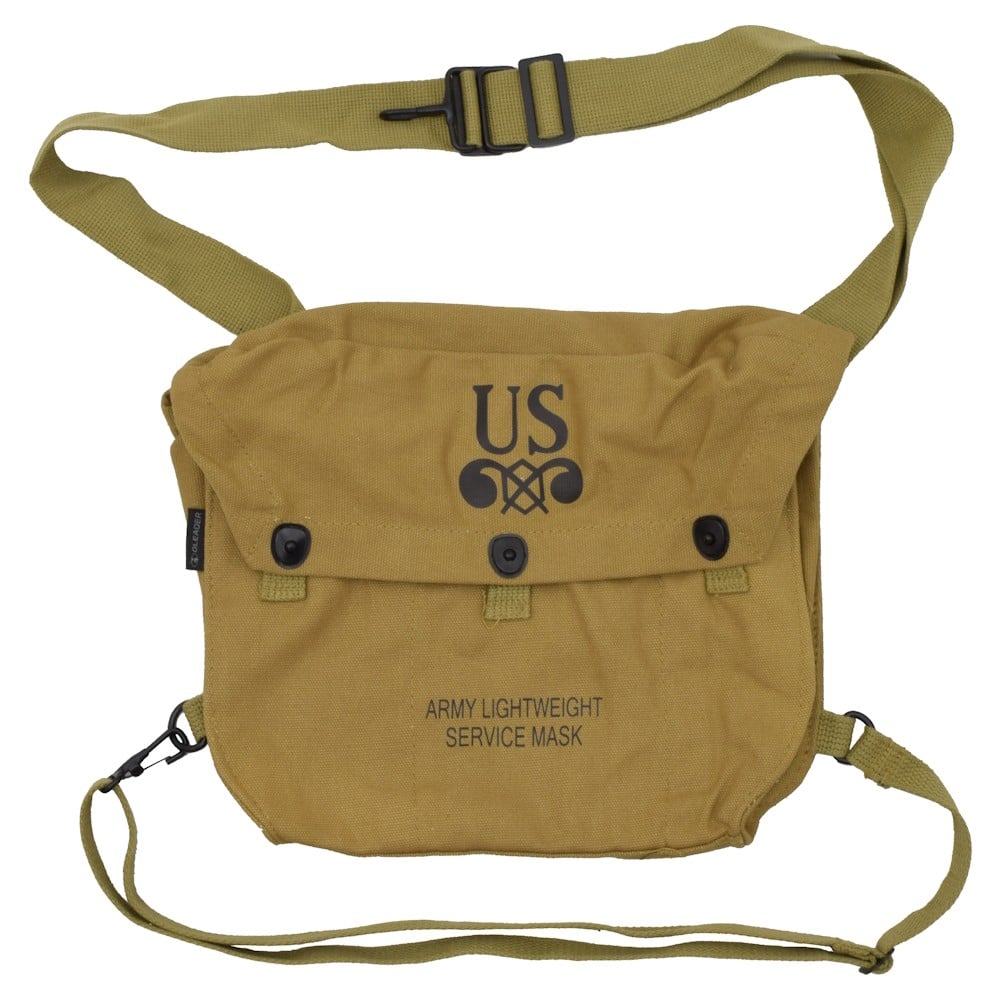 Borsa porta maschera a gas M3/M6 Khaki di JS-TACTICAL