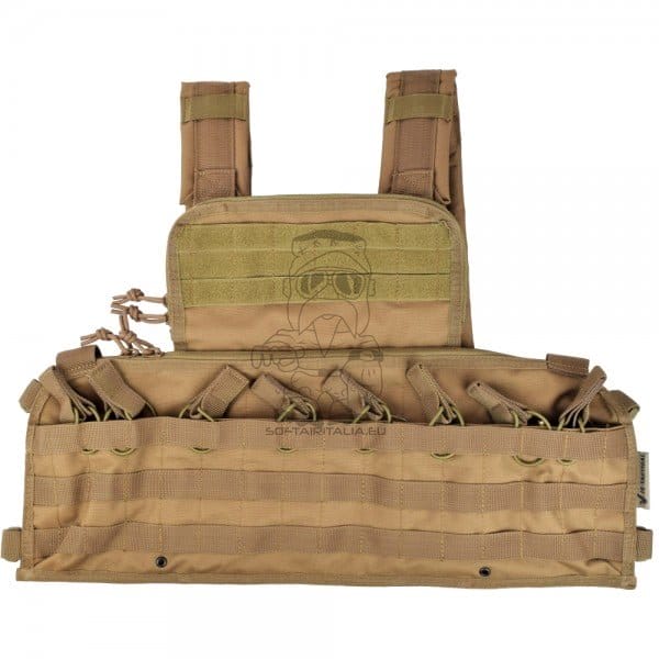 Gilet tattico Tan con tasche multiple di JS-TACTICAL