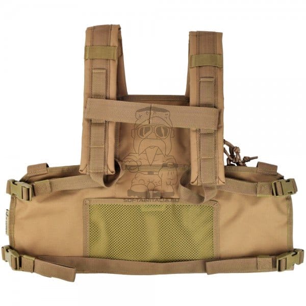 Gilet tattico Tan con tasche multiple di JS-TACTICAL
