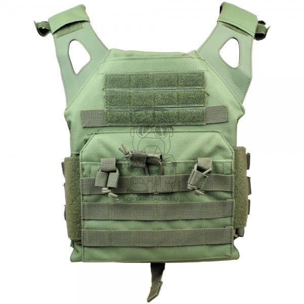 Gilet tattico verde di JS-TACTICAL