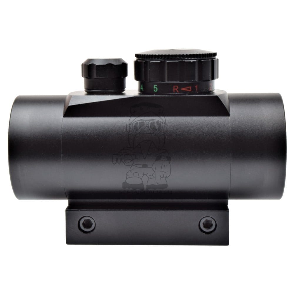 Red dot tubo 40mm nero di JS-TACTICAL