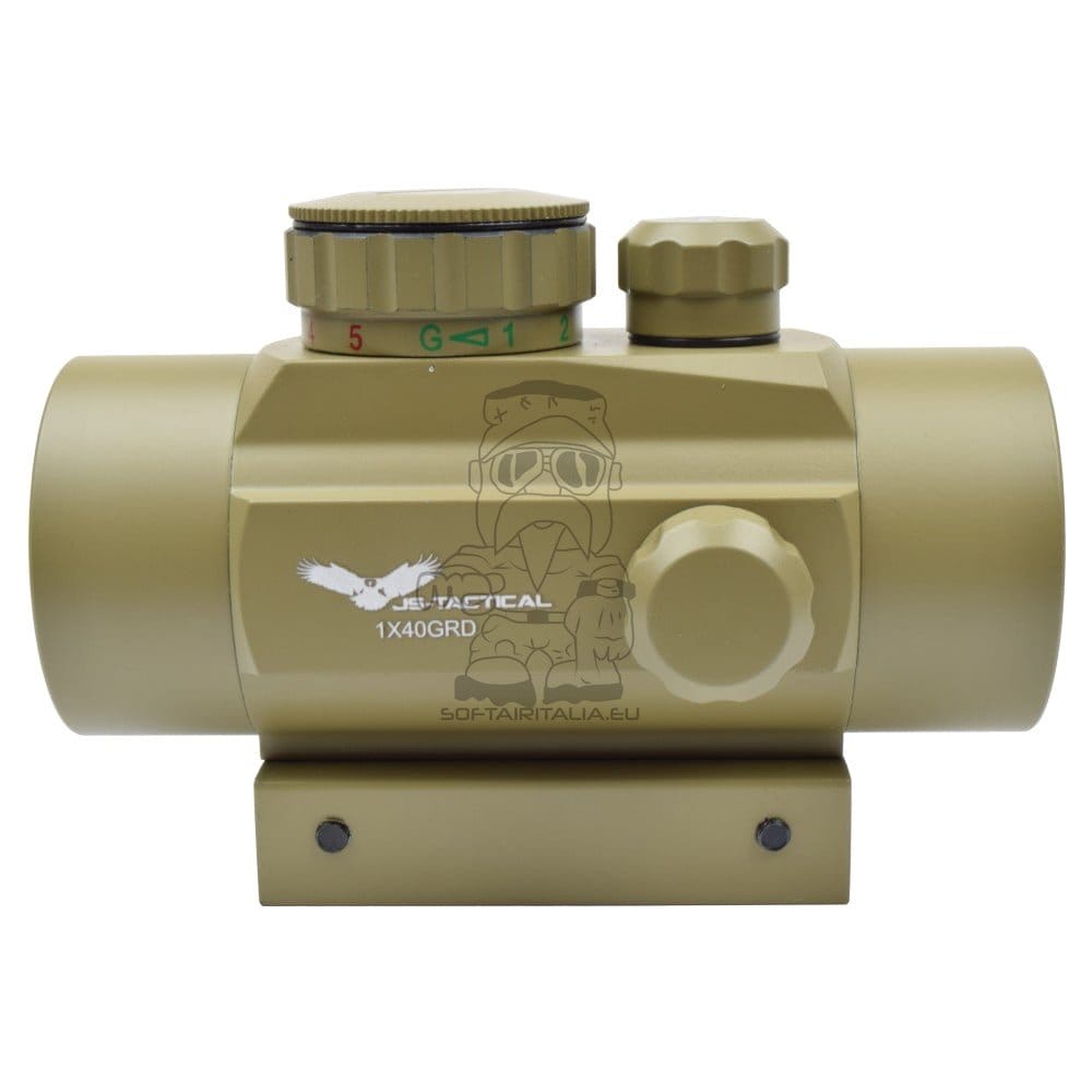 Red Dot Tubo 40mm Tan di JS-TACTICAL