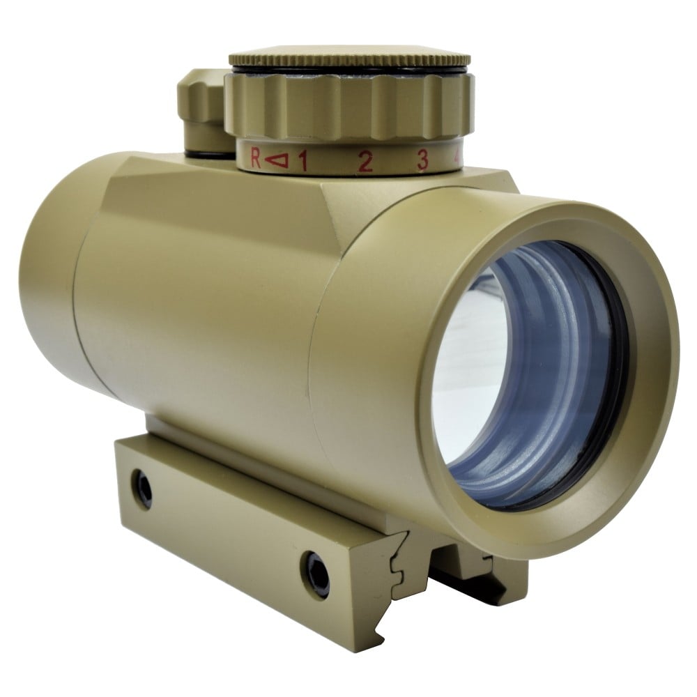 Red Dot Tubo 40mm Tan di JS-TACTICAL