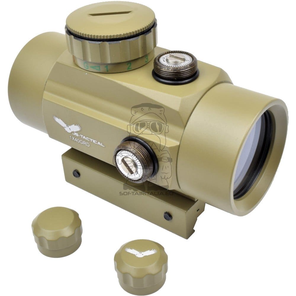 Red Dot Tubo 40mm Tan di JS-TACTICAL