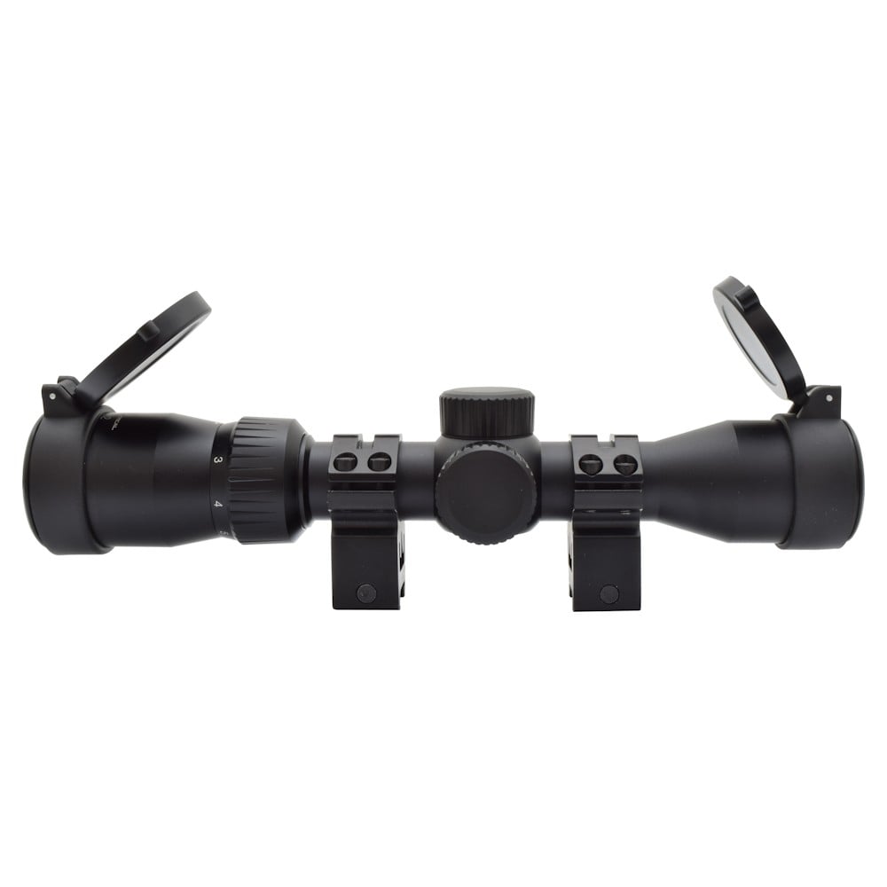 Ottica Long Eye Relief Zoom 2X-7X Lente 32mm nera di JS-TACTICAL