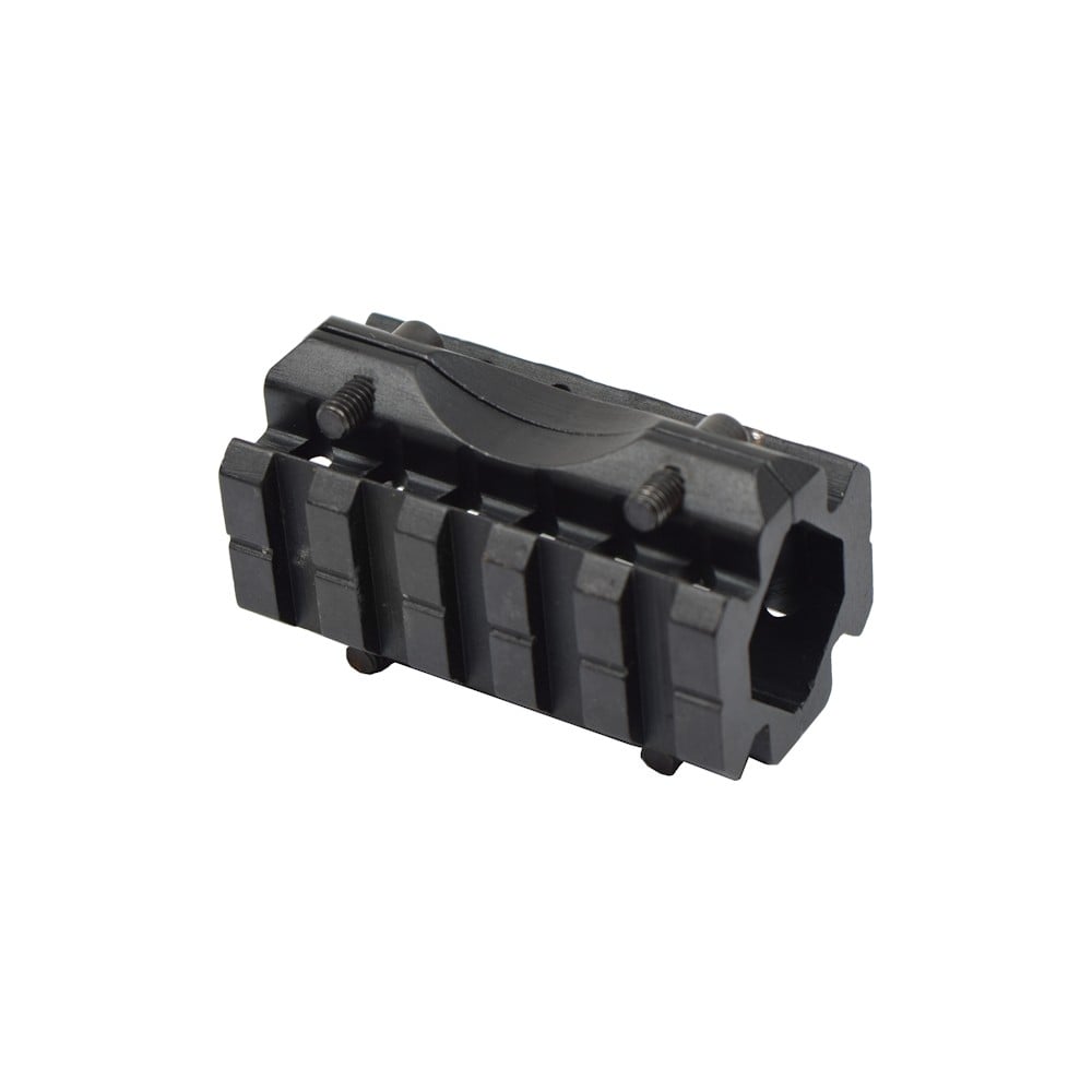Slitta RIS per canna esterna nera di JS-TACTICAL
