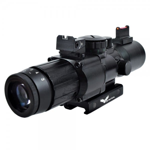 Ottica con lente 32mm zoom 3x-12x di JS-TACTICAL