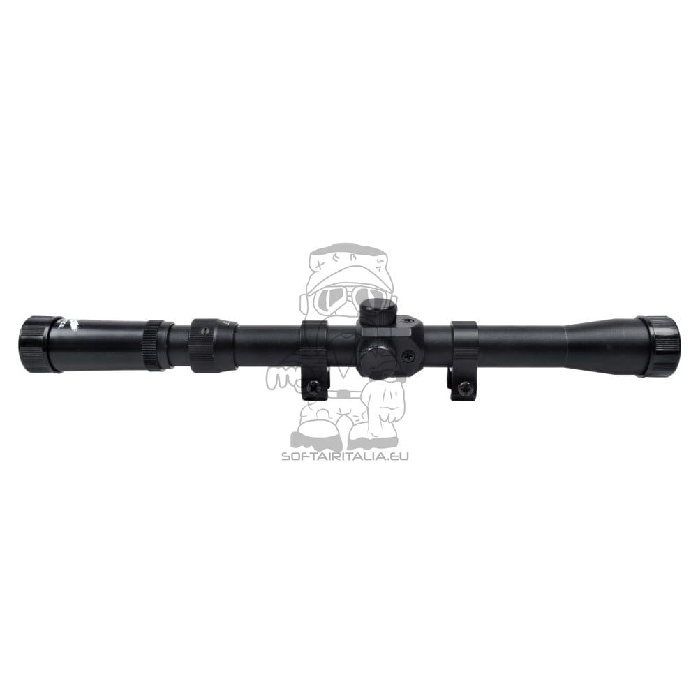 Ottica con lente 20mm zoom 3X-7X e attacco 11mm di JS-TACTICAL