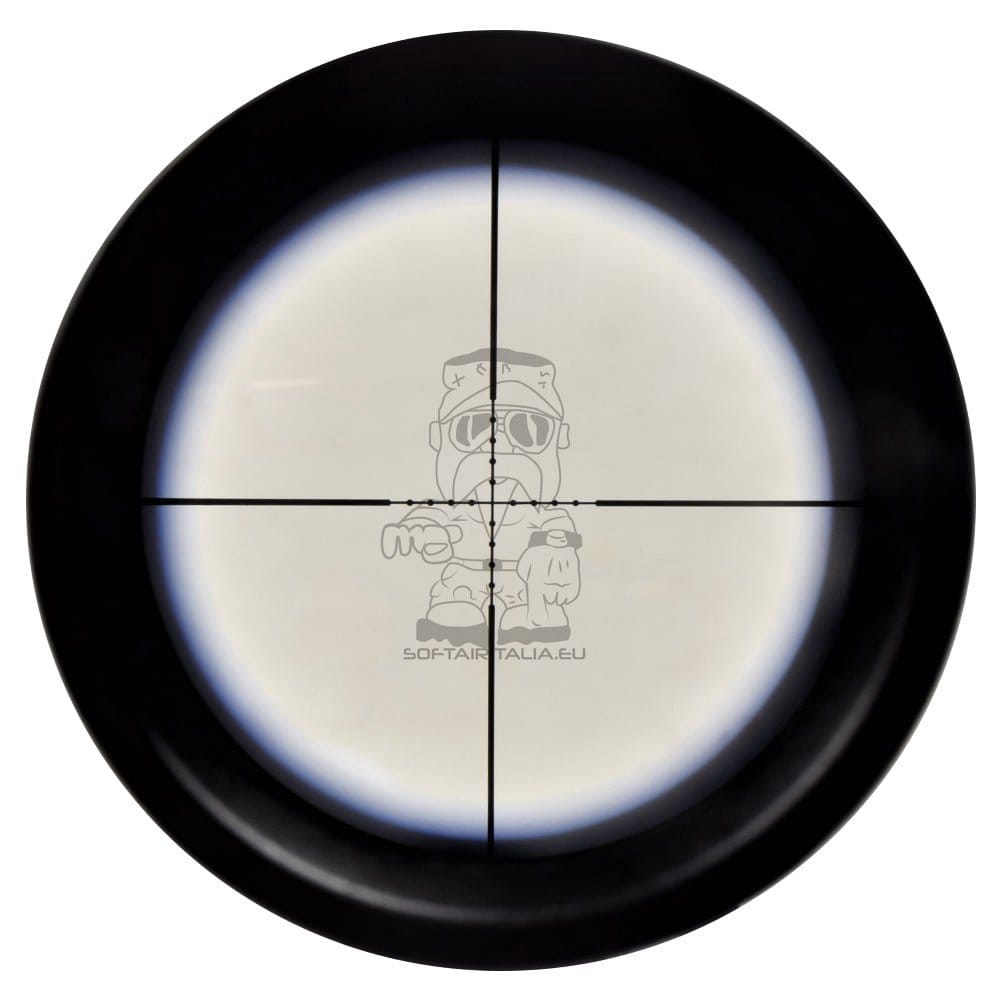 Ottica 3-9X32 illuminata per softair di JS-TACTICAL