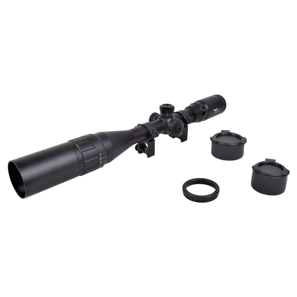 Ottica zoom 3-9x lente 40mm nera di JS-TACTICAL