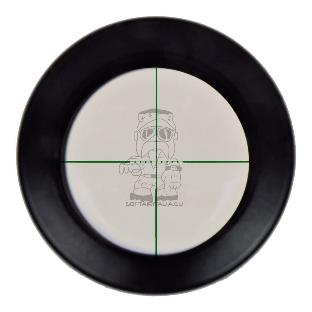 Ottica zoom 3-9x lente 40mm nera di JS-TACTICAL