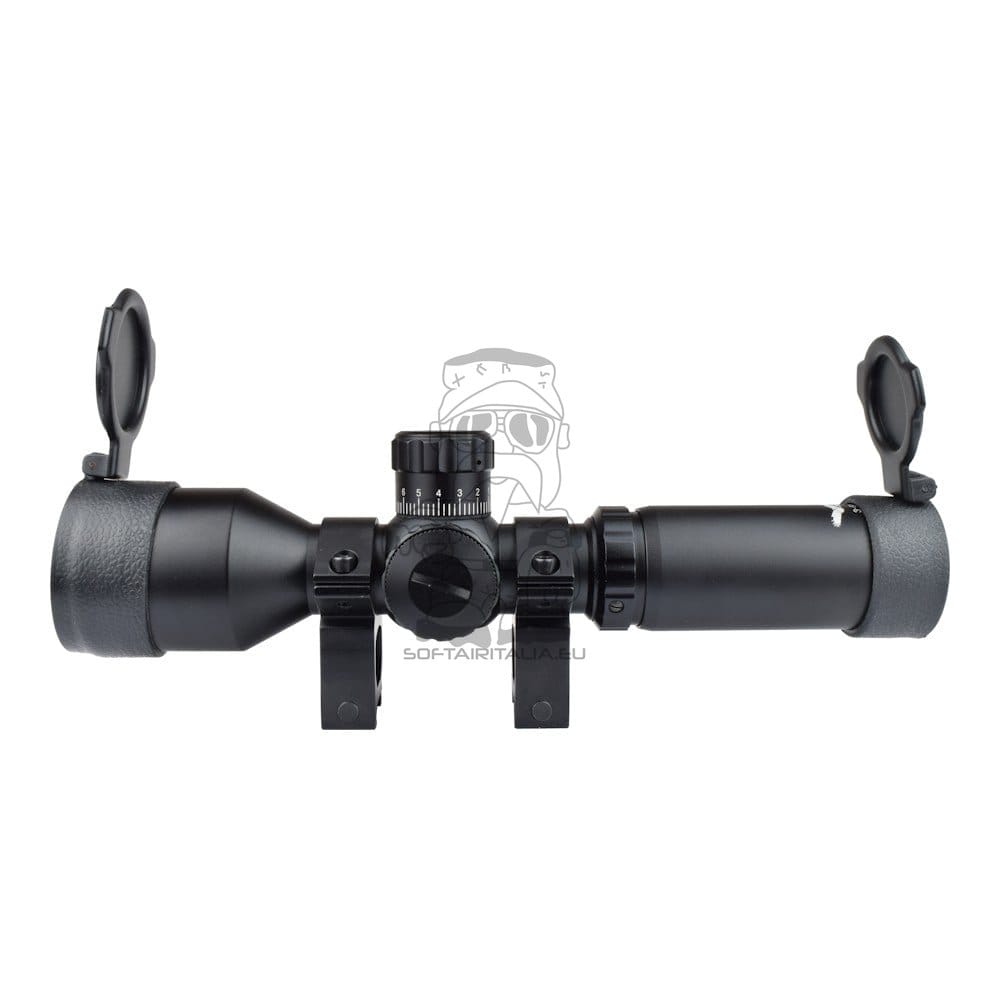 Ottica Zoom 3-9x42mm con reticolo illuminato di JS-TACTICAL