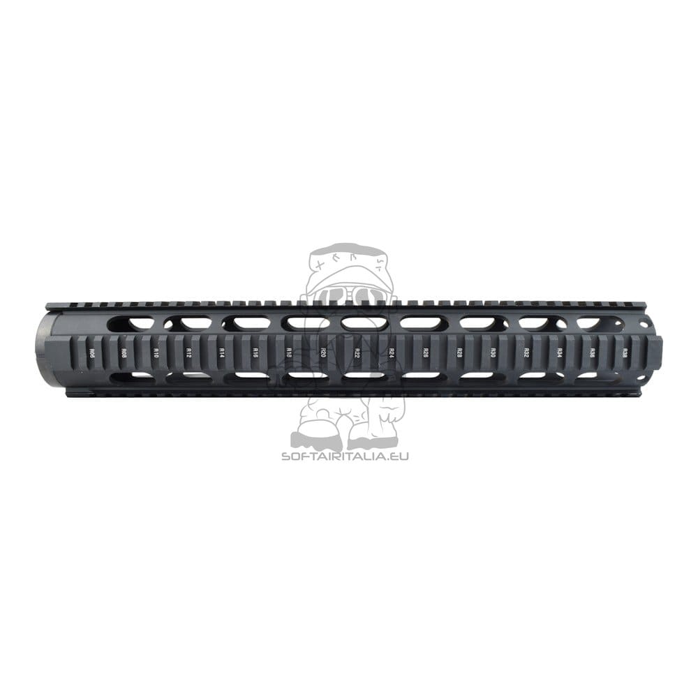 Paramano 15 pollici free floating per M4 nero di JS-TACTICAL