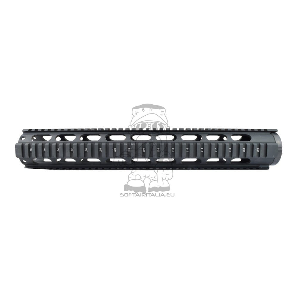 Paramano 15 pollici free floating per M4 nero di JS-TACTICAL