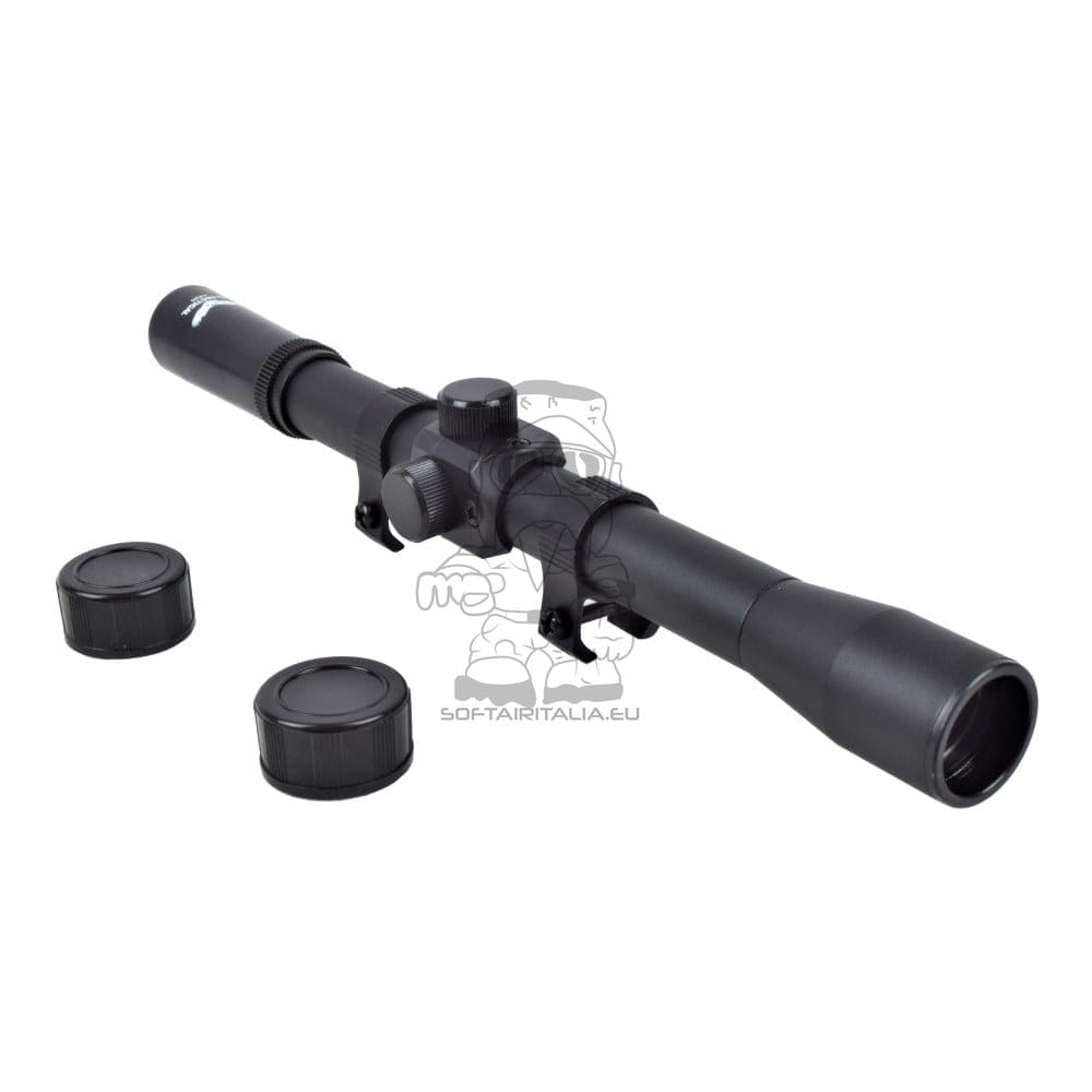 Ottica con lente 20mm e zoom 4X di JS-TACTICAL