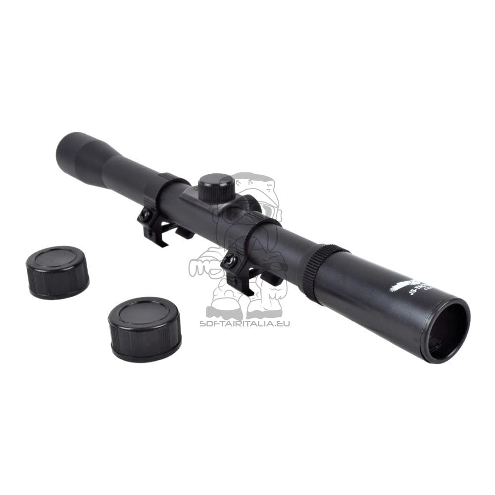 Ottica con lente 20mm e zoom 4X di JS-TACTICAL