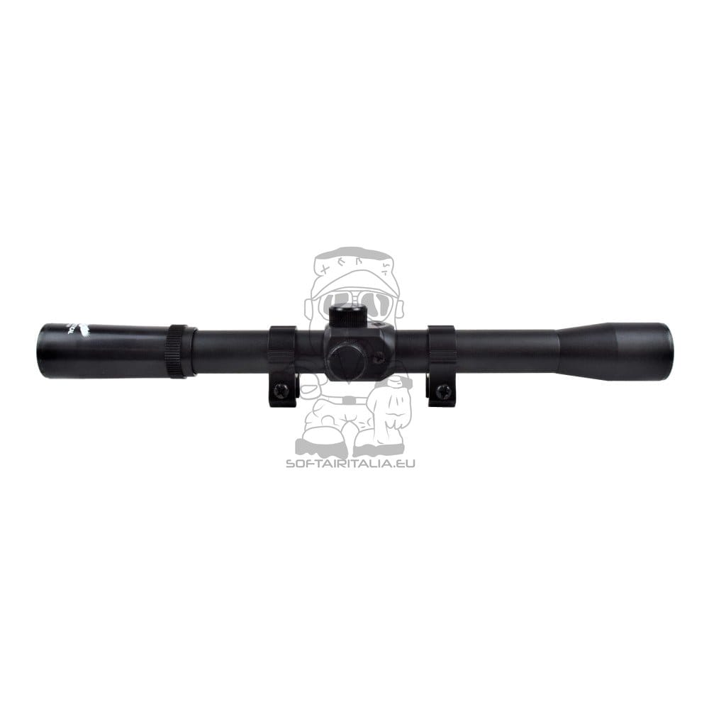 Ottica con lente 20mm e zoom 4X di JS-TACTICAL