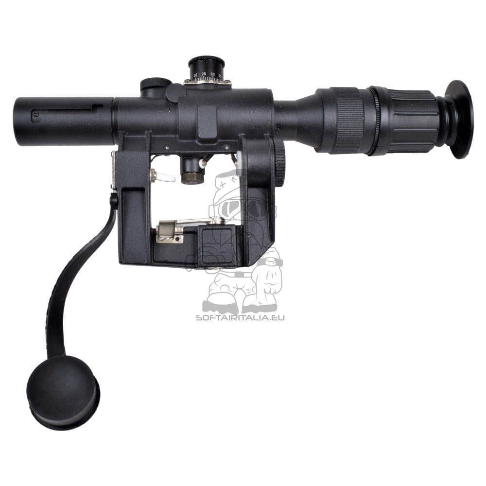 Ottica zoom 4X con lente 26mm per SVD/AK di JS-TACTICAL