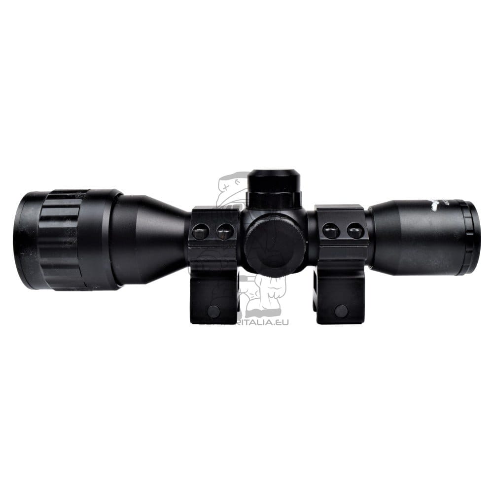Ottica con zoom 4x e lente da 32mm illuminata di JS-TACTICAL