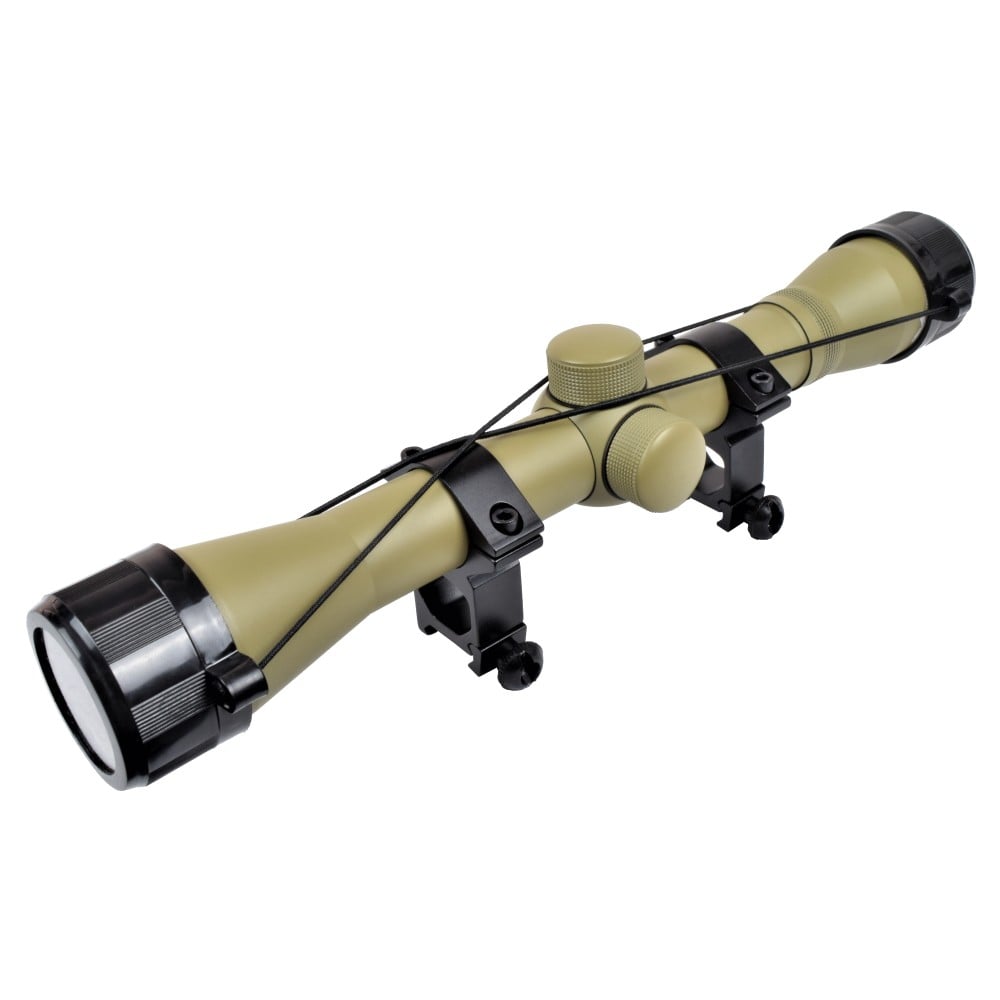 Ottica 4x32mm Tan con reticolo Mil-Dot di JS-TACTICAL