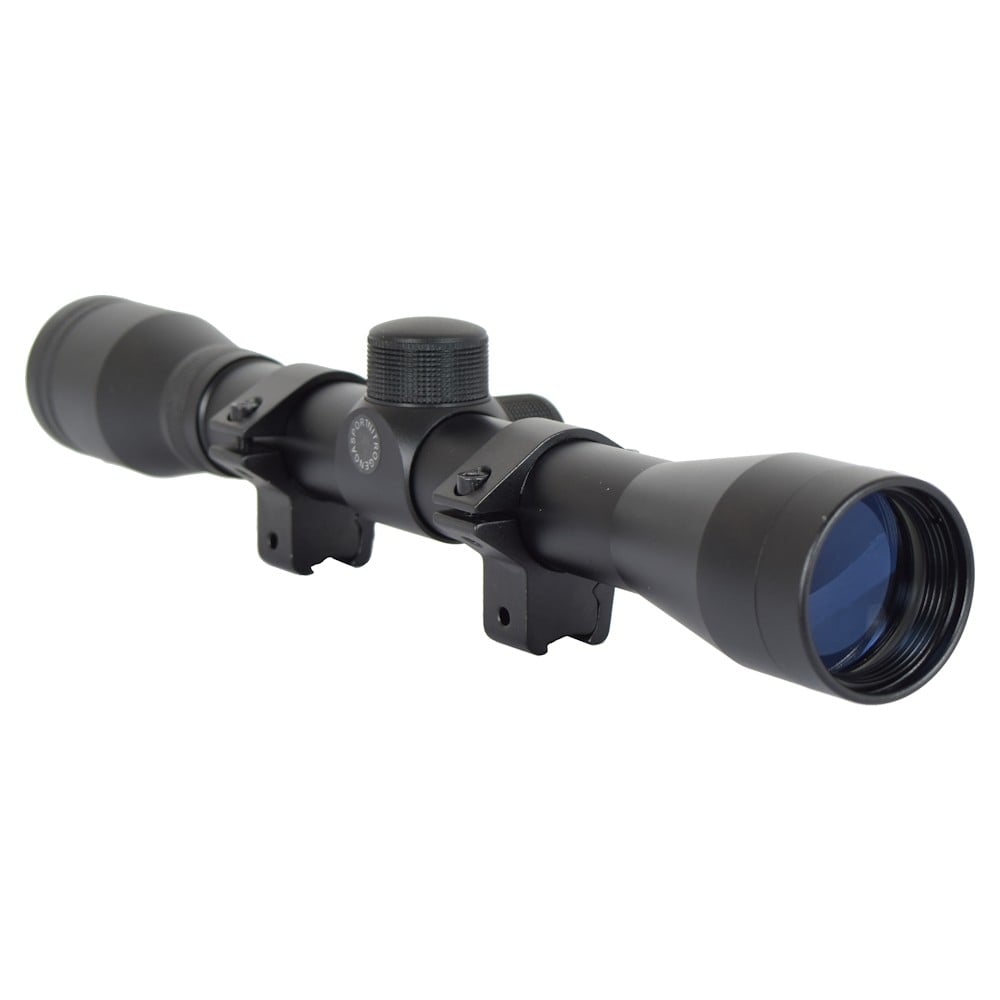 Ottica 4x32 con reticolo Mil-Dot e attacco 11mm nera di JS-TACTICAL